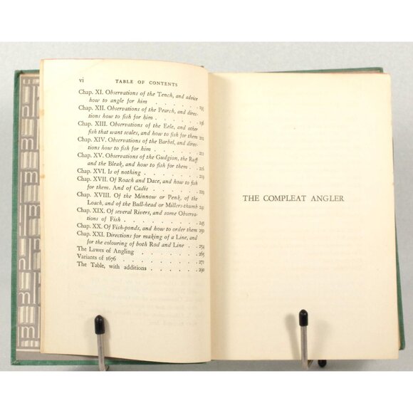 The Compleat Angler by Izaak Walton, The Modern Library Random House Complete - Picture 5 of 8